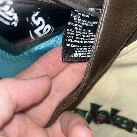 Lot 29 DC Comics Hawkman Racing Jacket Sz 2XL Has Othervintage Dc Patches - Picture 9 of 15